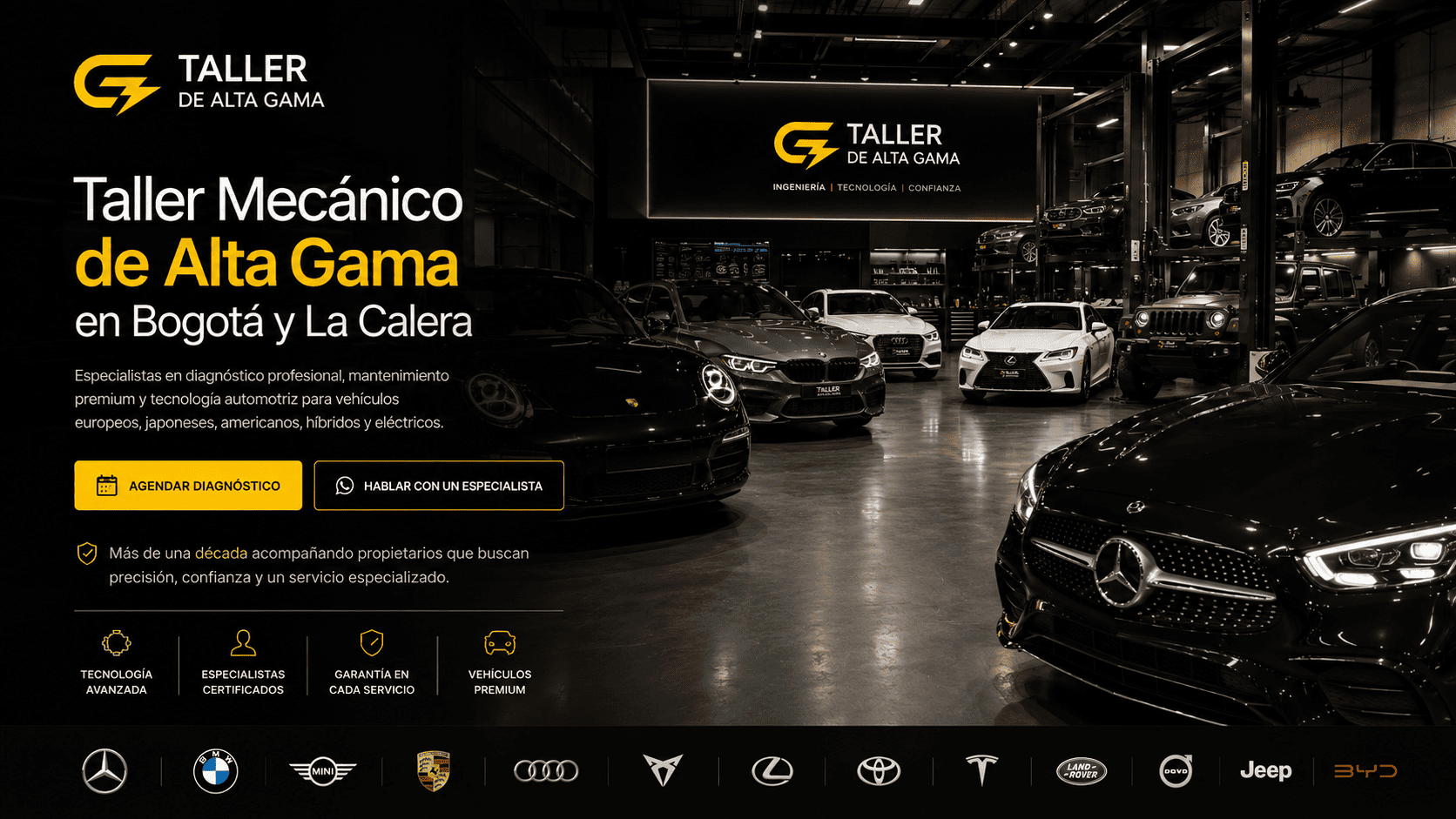 TALLER DE ALTA GAMA