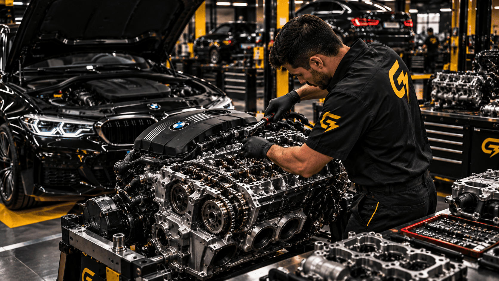 Reparación de motores BMW en Bogotá en taller especializado